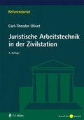 Cover: Juristische Arbeitstechnik in der Zivilstation - C.F. M&uuml;ller