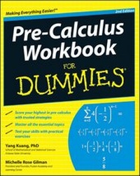Enlarge image Cover: Pre-Calculus Workbook For Dummies - Wiley