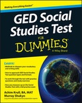Cover: GED Social Studies For Dummies - Wiley