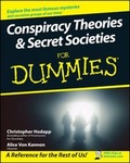 Cover: Conspiracy Theories & Secret Societies For Dummies - Wiley