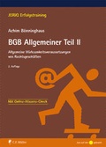 Bild: BGB Allgemeiner Teil II - C.F. M&uuml;ller