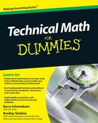 Enlarge image Cover: Technical Math For Dummies - Wiley