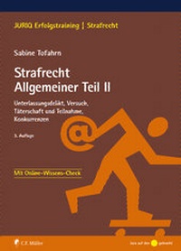 Bild vergrößern Bild: Strafrecht Allgemeiner Teil II - C.F. Müller