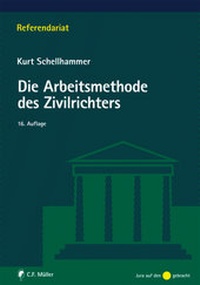 Abbildung von: Die Arbeitsmethode des Zivilrichters - C.F. Müller