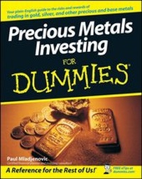 Abbildung von: Precious Metals Investing For Dummies - Wiley