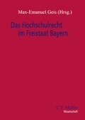 Cover: Hochschulrecht im Freistaat Bayern - C.F. M&uuml;ller