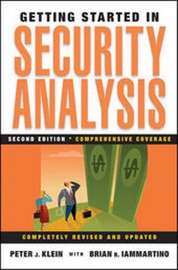 Enlarge image Cover: Getting Started in Security Analysis - Wiley