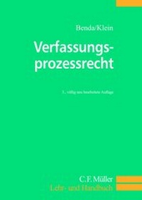 Abbildung von: Verfassungsprozessrecht - C.F. Müller