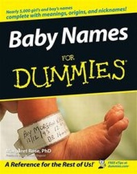 Enlarge image Cover: Baby Names For Dummies - Wiley