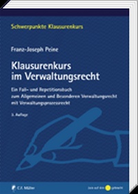 Abbildung von: Klausurenkurs im Verwaltungsrecht - C.F. Müller