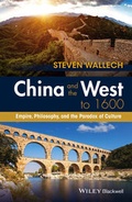 Cover: China and the West to 1600 - Wiley