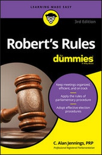 Enlarge image Cover: Robert's Rules For Dummies - Wiley