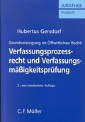 Cover: Verfassungsprozessrecht und Verfassungsm&auml;&szlig;igkeitspr&uuml;fung - C.F. M&uuml;ller