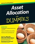 Cover: Asset Allocation For Dummies - Wiley