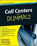 Cover: Call Centers For Dummies - Wiley