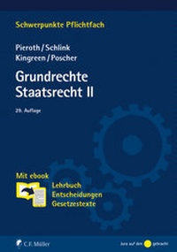 Abbildung von: Grundrechte. Staatsrecht II - C.F. Müller