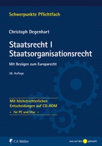 Bild vergrößern Bild: Staatsrecht I. Staatsorganisationsrecht - C.F. Müller