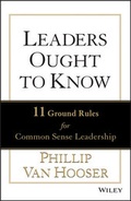 Cover: Leaders Ought to Know - Wiley
