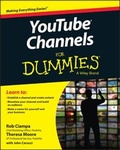 Cover: YouTube Channels For Dummies - Wiley