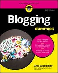 Enlarge image Cover: Blogging For Dummies - Wiley