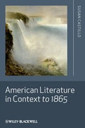 Cover: American Literature in Context to 1865 - Wiley