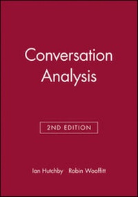 Enlarge image Cover: Conversation Analysis - Polity Press