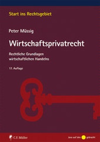 Abbildung von: Wirtschaftsprivatrecht - C.F. Müller
