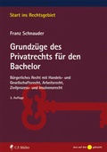 Cover: Grundz&uuml;ge des Privatrechts f&uuml;r den Bachelor - C.F. M&uuml;ller