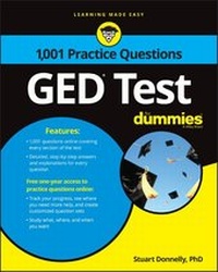 Enlarge image Cover: 1,001 GED Practice Questions For Dummies - Wiley