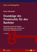 Cover: Grundz&uuml;ge des Privatrechts f&uuml;r den Bachelor - C.F. M&uuml;ller