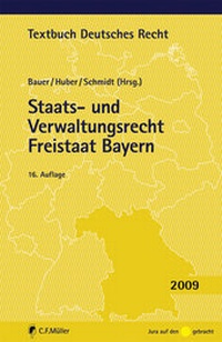 Abbildung von: Staats- und Verwaltungsrecht Freistaat Bayern - C.F. Müller