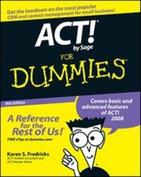 Enlarge image Cover: ACT! by Sage For Dummies - Wiley