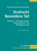 Cover: Strafrecht Besonderer Teil. Teilband 1 - C.F. M&uuml;ller