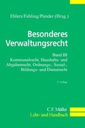 Bild: Besonderes Verwaltungsrecht - C.F. M&uuml;ller