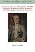 Cover: The Correspondence of Stephen Fuller, 1788-1795 - Wiley