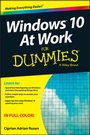 Cover: Windows 10 At Work For Dummies - Wiley