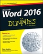 Cover: Word 2016 For Dummies - Wiley