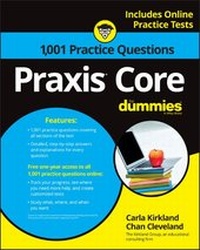 Enlarge image Cover: 1,001 Praxis Core Practice Questions For Dummies With Online Practice - Wiley