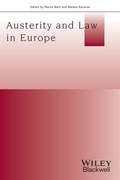 Cover: Austerity And Law In Europe - Wiley