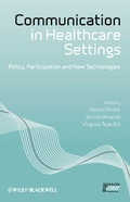 Cover: Communication in Healthcare Settings - Wiley