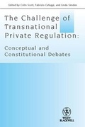 Cover: The Challenge of Transnational Private Regulation - Wiley