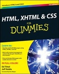 Abbildung von: HTML, XHTML and CSS For Dummies - Wiley