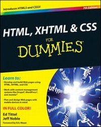 Abbildung von: HTML, XHTML and CSS For Dummies - Wiley