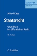 Cover: Staatsrecht - C.F. M&uuml;ller