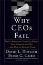 Cover: Why CEOs Fail - Jossey-Bass