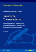Cover: Juristische Themenarbeiten - C.F. M&uuml;ller