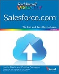 Cover: Teach Yourself VISUALLY Salesforce.com - Visual