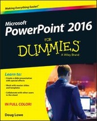 Enlarge image Cover: PowerPoint 2016 For Dummies - Wiley