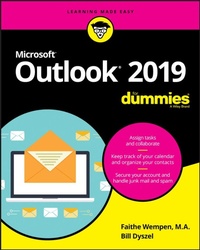 Enlarge image Cover: Outlook 2019 For Dummies - Wiley