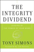 Cover: The Integrity Dividend - Jossey-Bass